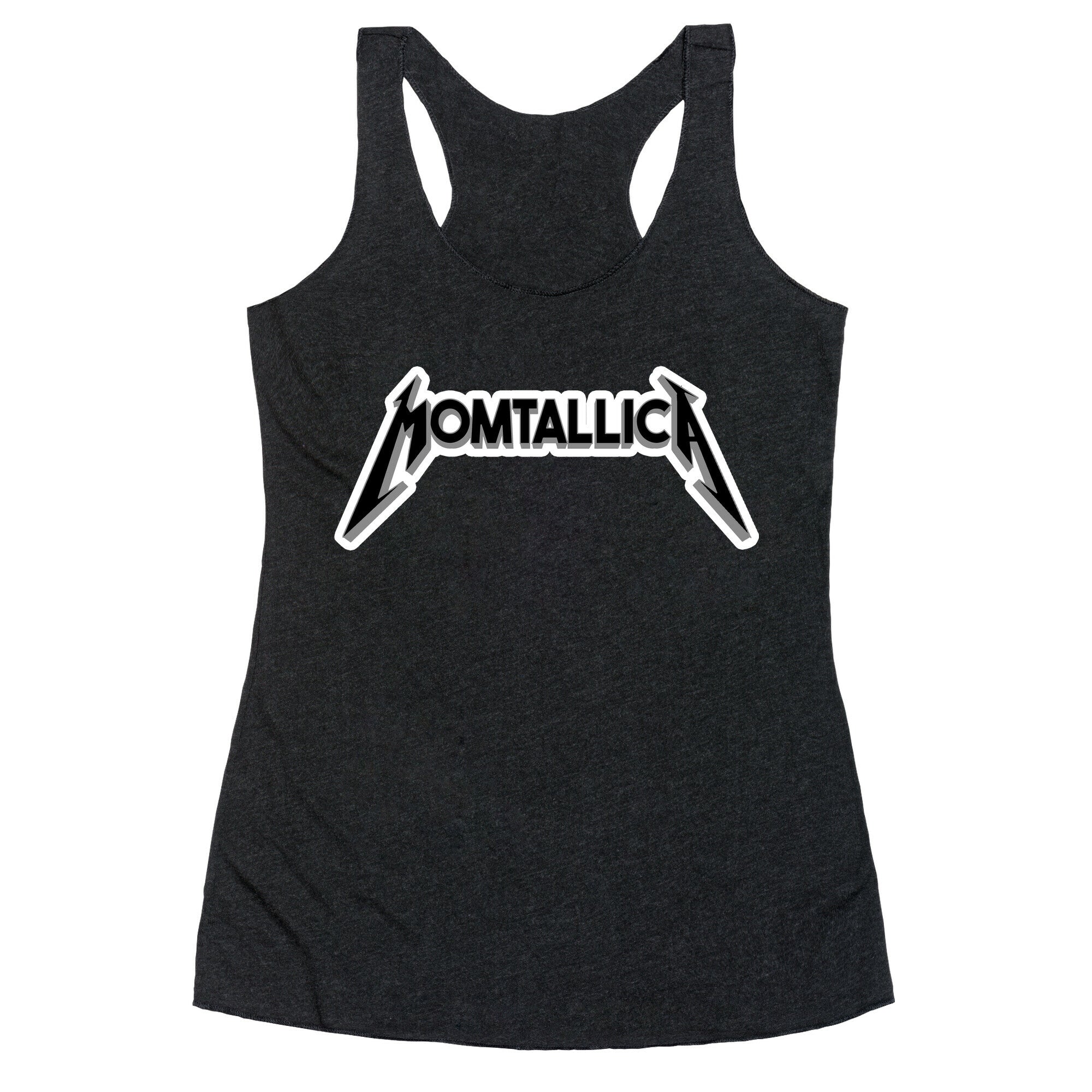 Momtallica Racerback Tank